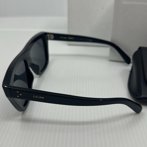 Celine Paris 3 dots CL402561 58 13 140 black sunglasses with box case dustcloth - Picture 6 of 13